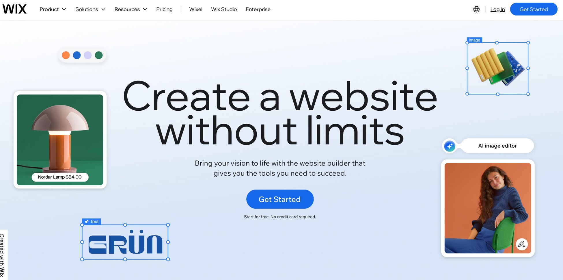 wix adi homepage