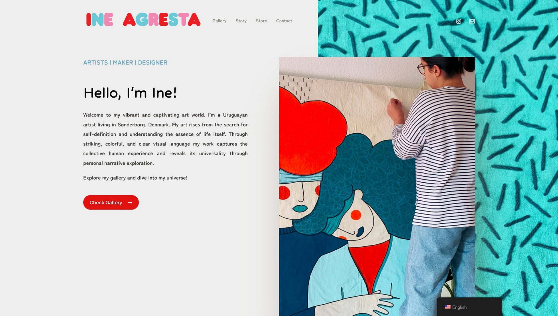 Ine Agresta: Designer