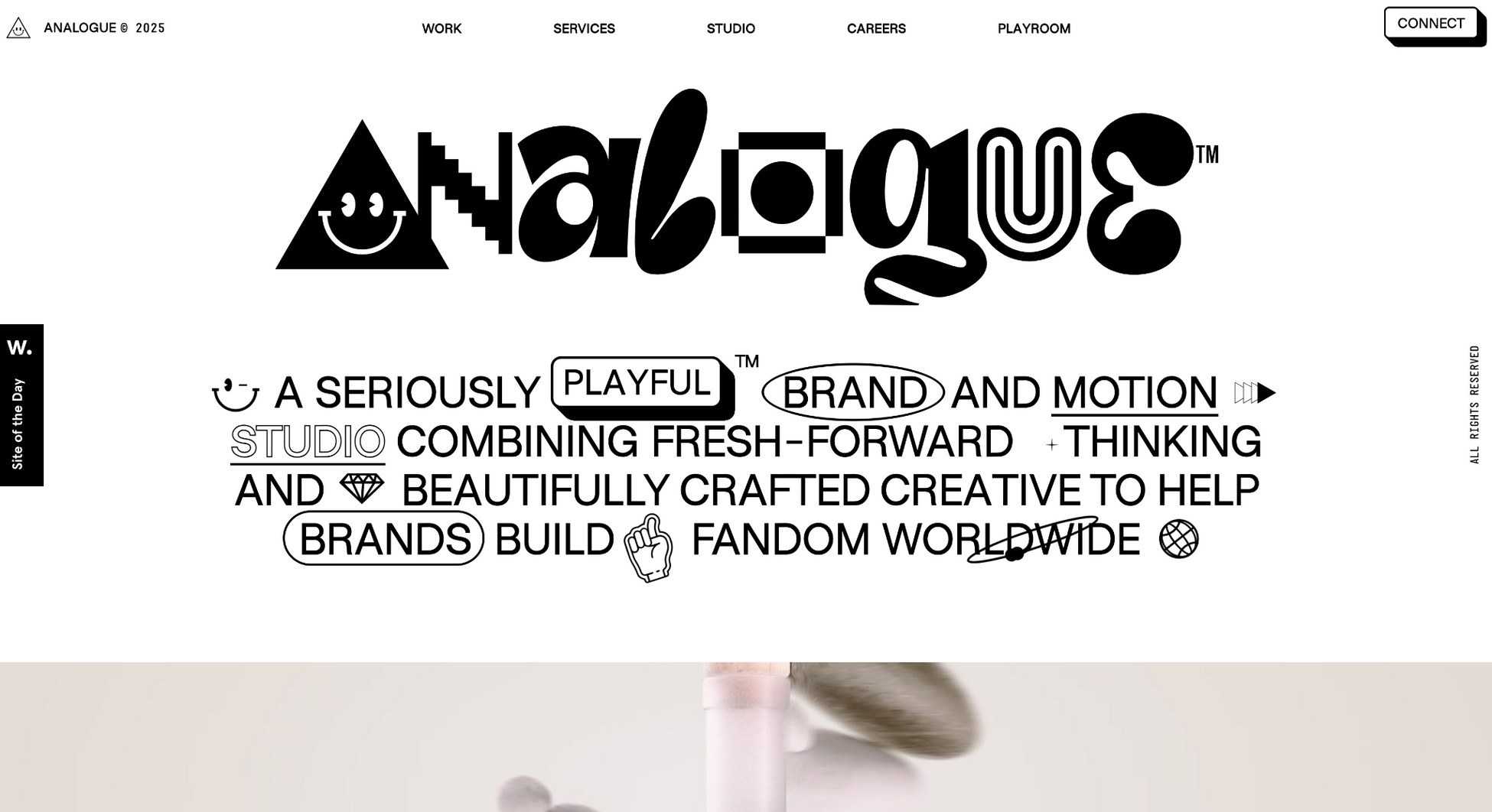text heavy design