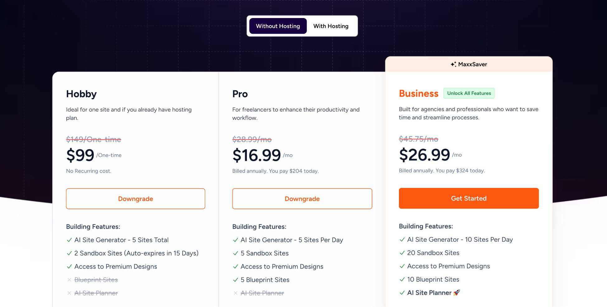 zipwp pricing without hosting