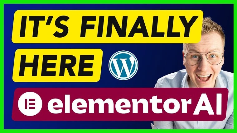 build a wordpress website with elementor ai